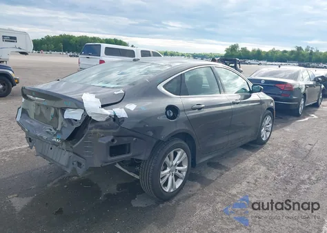 2015 Chrysler 200 Limited z USA, uszkodzony, nr VIN 1C3CCCAB4FN661763